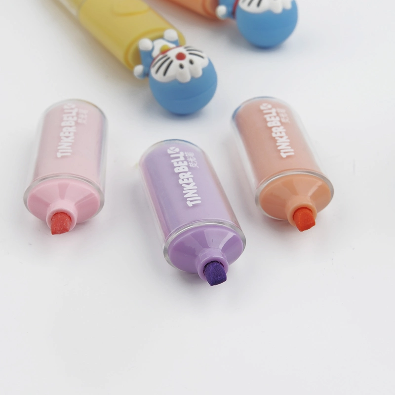 School Stationery Office Supply OEM Custom Mini Multicolor Highlighter Pen