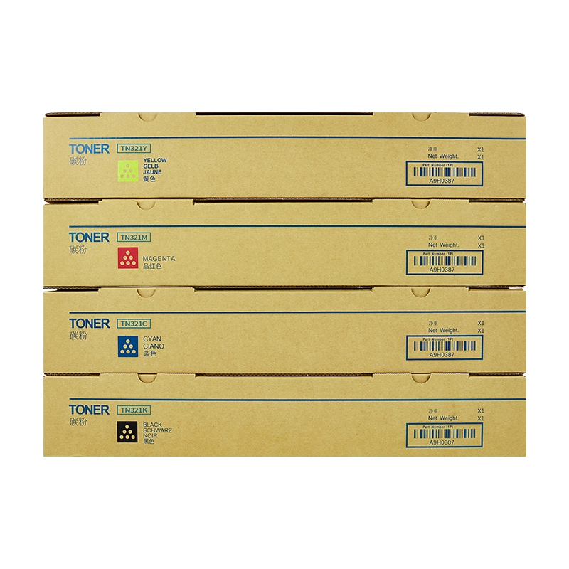 Tn321 Tn512 High quality/High cost performance  Compatible Toner Cartridge for Konica Minolta Bizhub C221s C364e C308 C368 C224 C280 C284 C360 C454 Drum Cartridge