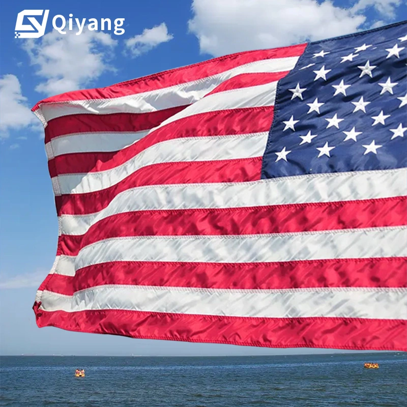 High-Quality 3*5FT Flags of All Countries Beach American Flags American Embroidery Flag USA Flags