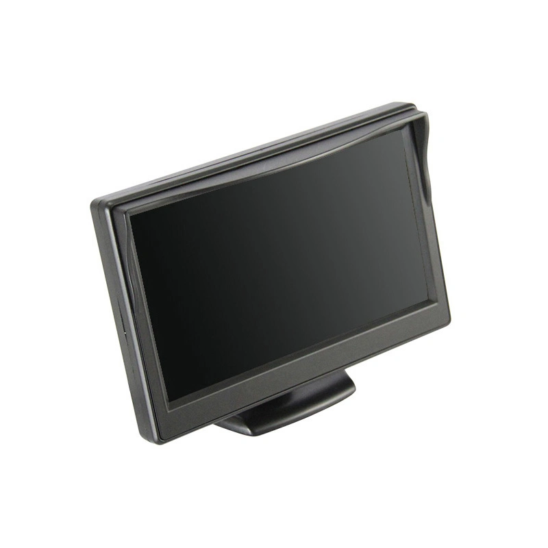 5 Inch LCD Car Rear View DC 12~24V Monitor with 2 Video Input