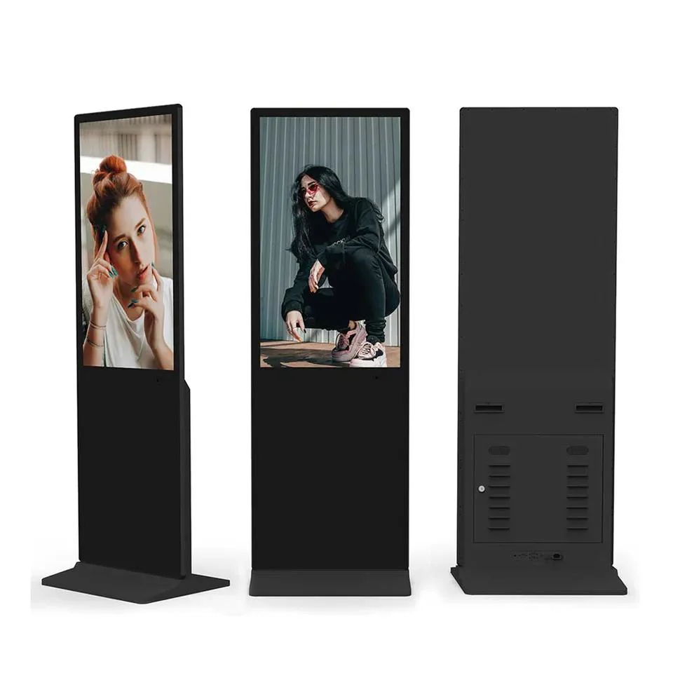 Stand Alone Digital Totem Android Digital Signage Displays Advertising Kiosk