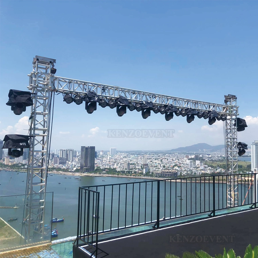 Aluminum Lighting Truss Concert Stage Roof Truss