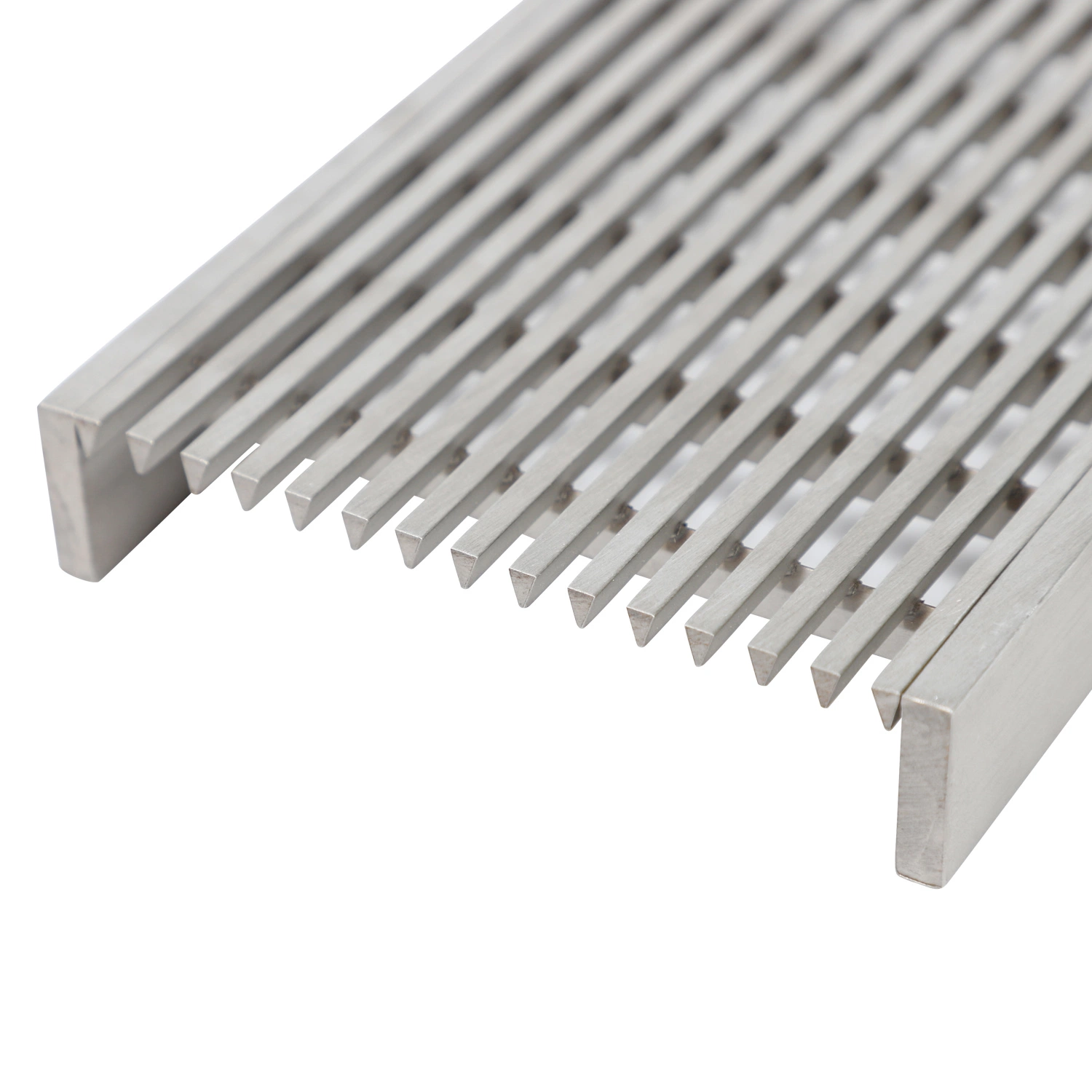 Custom 316 Stainless Steel Outdoor Invisible Strip Linear Floor Drain