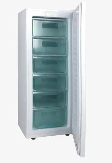 Bd-180u Vertical Home Refrigerators Deep Single Glass Door Upright Freezer