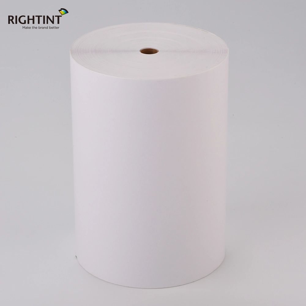 Carton Flexographic Printing Rightint OEM vinyl sticker paper blank label