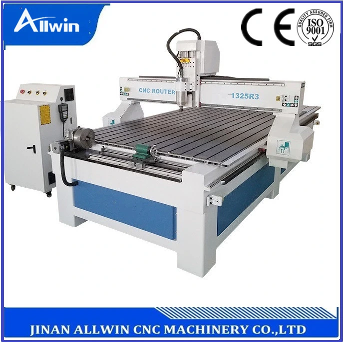 Woodworking 1325 4 Axis CNC Router with Rotary Axis