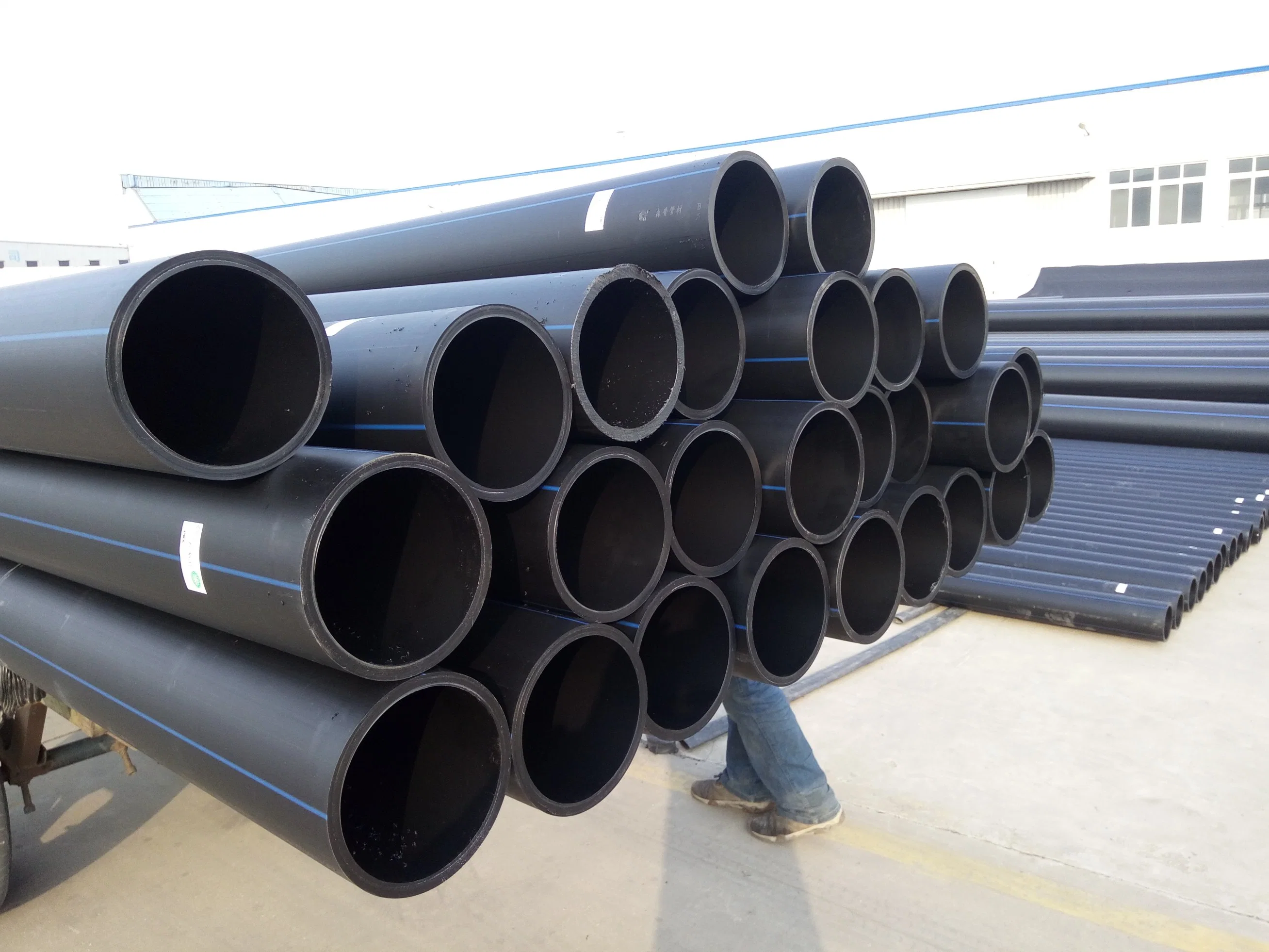 Original Factory Supplys High Polyethylene Pipe PE80 PE100 for Water, Drains