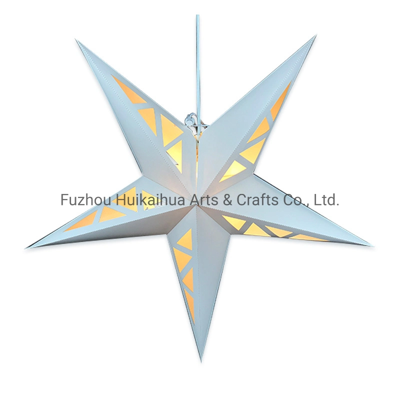 Paper Star Lantern Lampshade Hanging Christmas Xmas Day Decoration