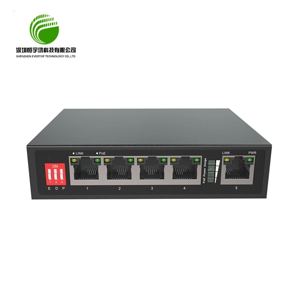 Switch Poe 8 10/100/1000Mbps +2 SFP Ethernet Network Switch