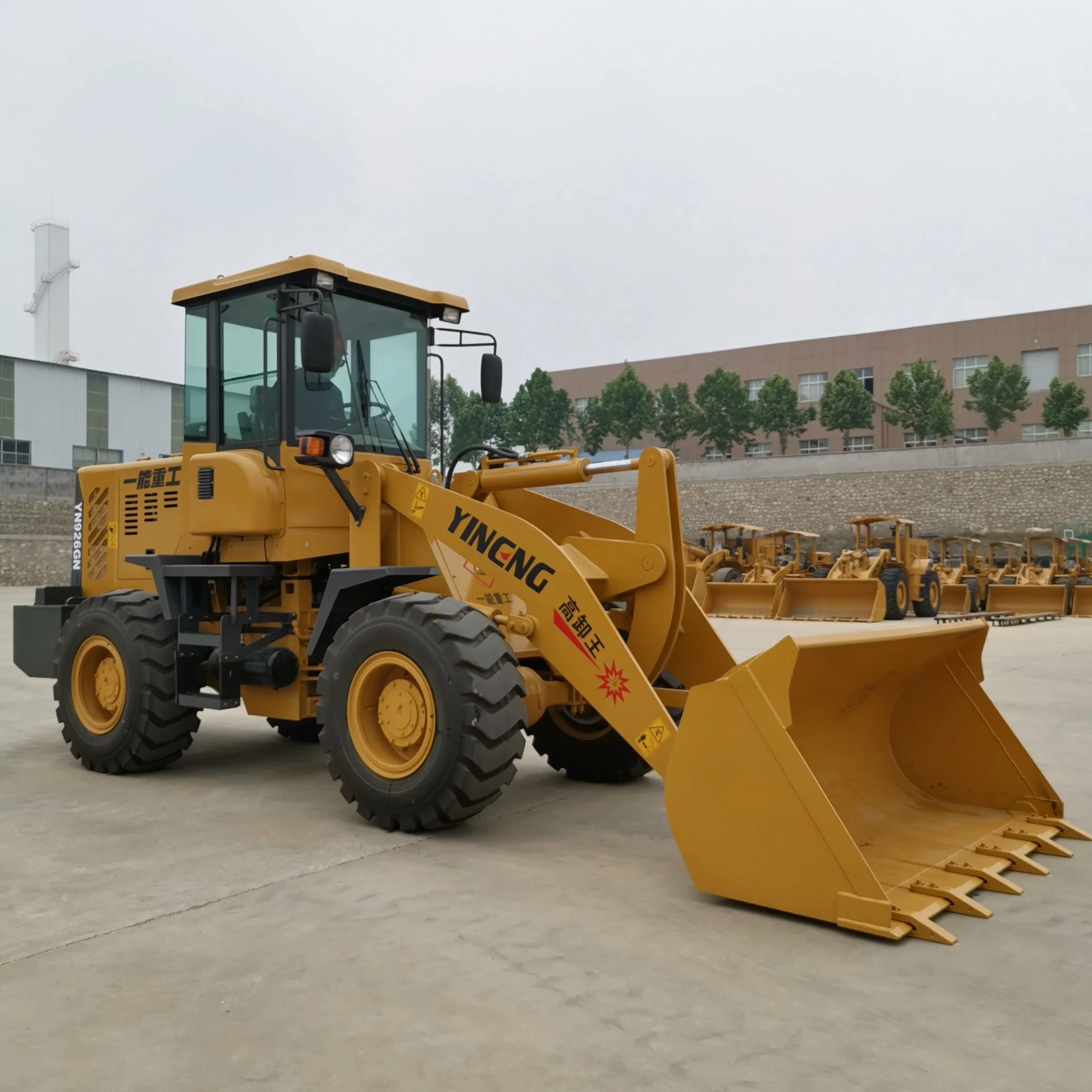 2 Ton Small Loader Mini Wheel Loader for Sale