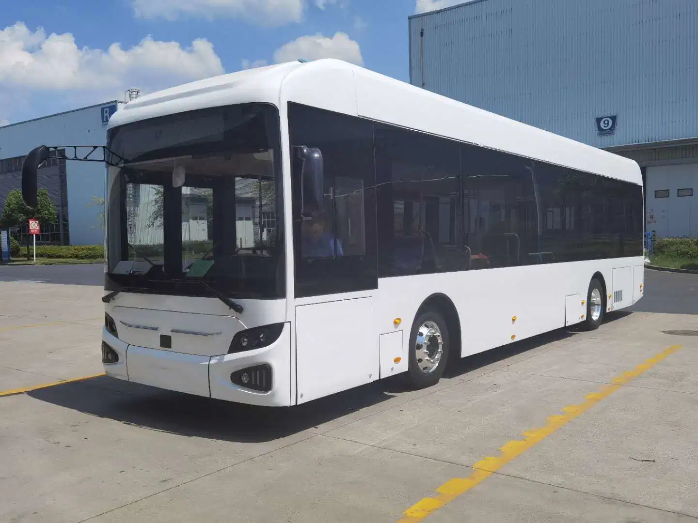 Asiastar EV de 12 mètres Bus Bus de la ville électrique pur avec la CEE Certification Wvta