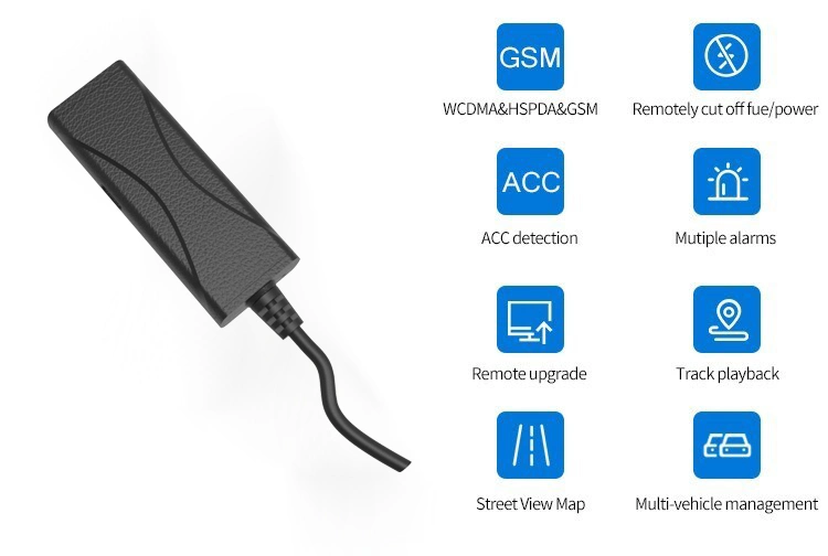 2g/4G Relay Car Tracking GPS Tracker Engine on/off Over Speed Alert Fleet Monitoring