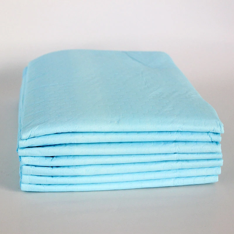 Wholesale/Supplier Disposable Underpads Waterproof Blue Under Pads Maternity Bed Mat Incontinence Bedwetting Hospital Medical Underpads