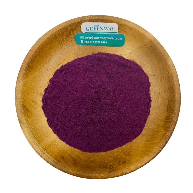 Extracto de planta Anti-Oxidiant extracto de camote morado de grado alimentario Natural aditivos antocianinas