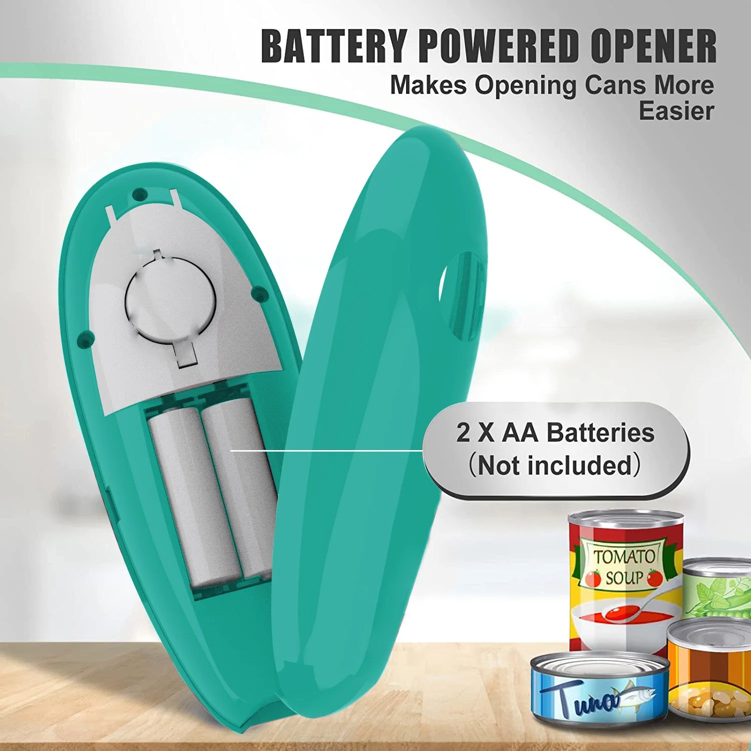 Kundenspezifischer Batteriebetriebener Multifunktions-Hersteller High-End-Profi Green Can Opener