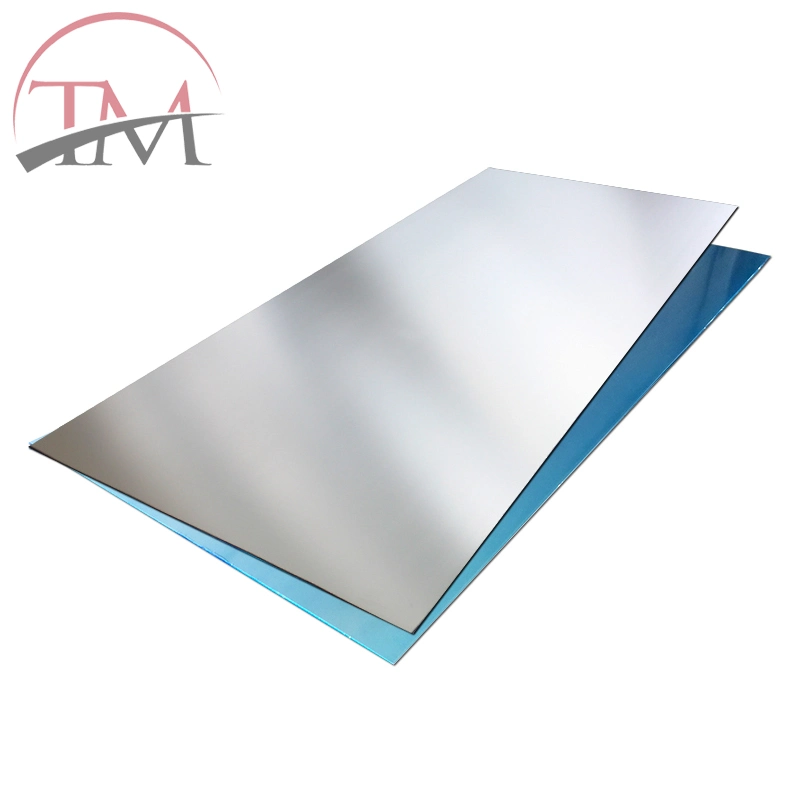 Usine 1xxx 3xxx Épaisseur Pure White/ Glossy White Feuille d'aluminium vierge pour sublimation.