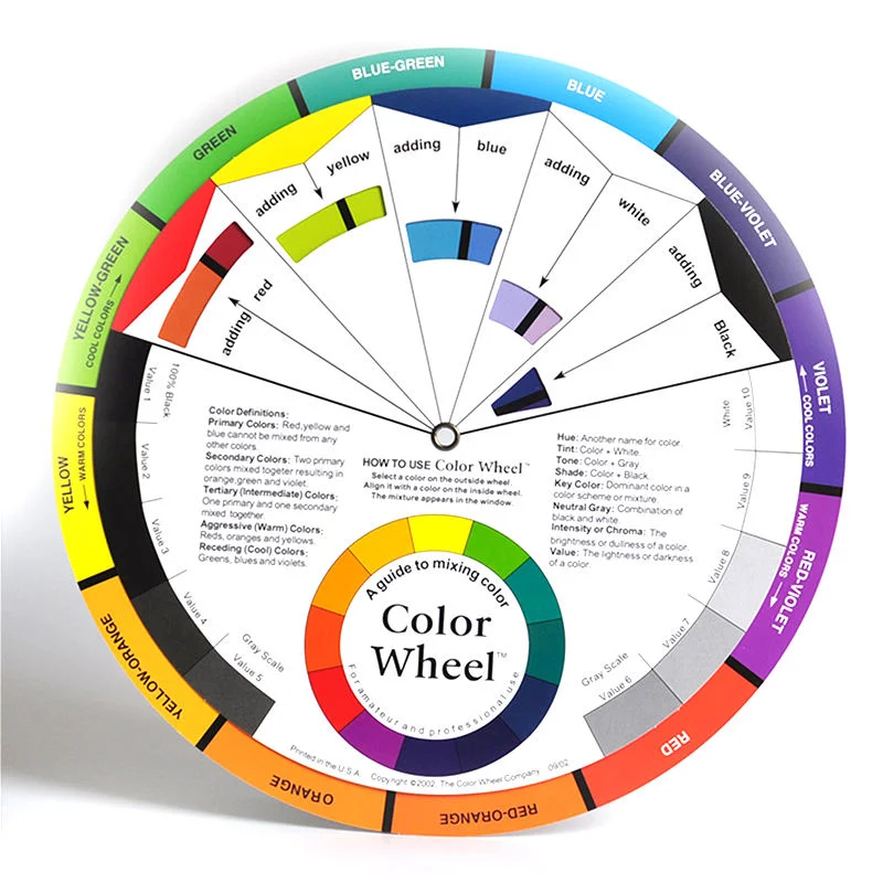 Tattoo Color Wheel Permanent Makeup Color Wheel Tattoo Supply
