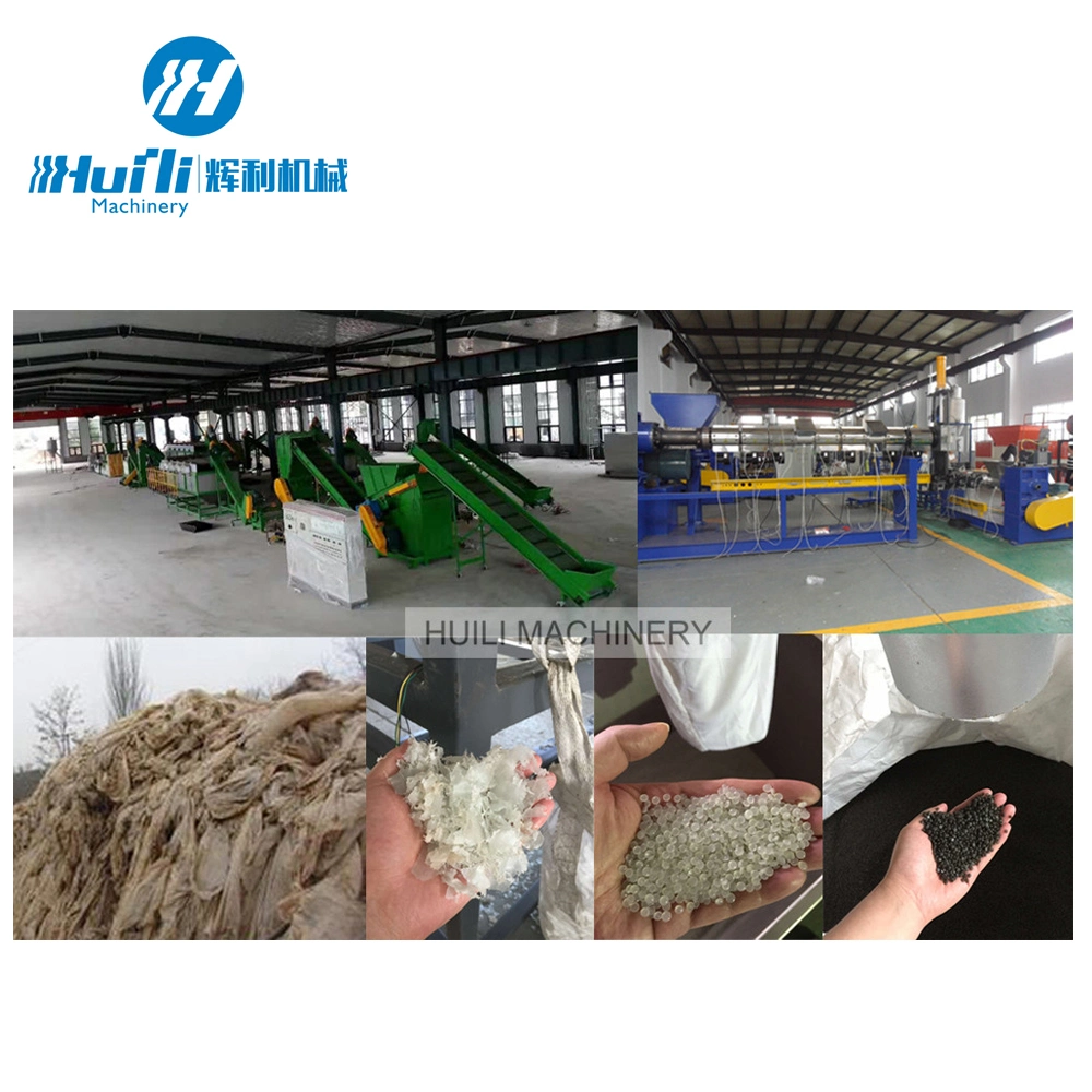 PP/PE Film Recycling Washing Line, Best Price Waste Plastic Friction Washer PE PP Plastic Film Recycling Washing Line with Granulation