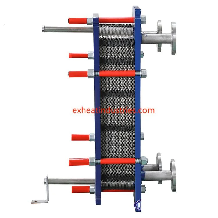 Intercambiador de calor de placa de accesorios de acero inoxidable a precio directo de fábrica Evaporador de Phe intercambiador de calor plano