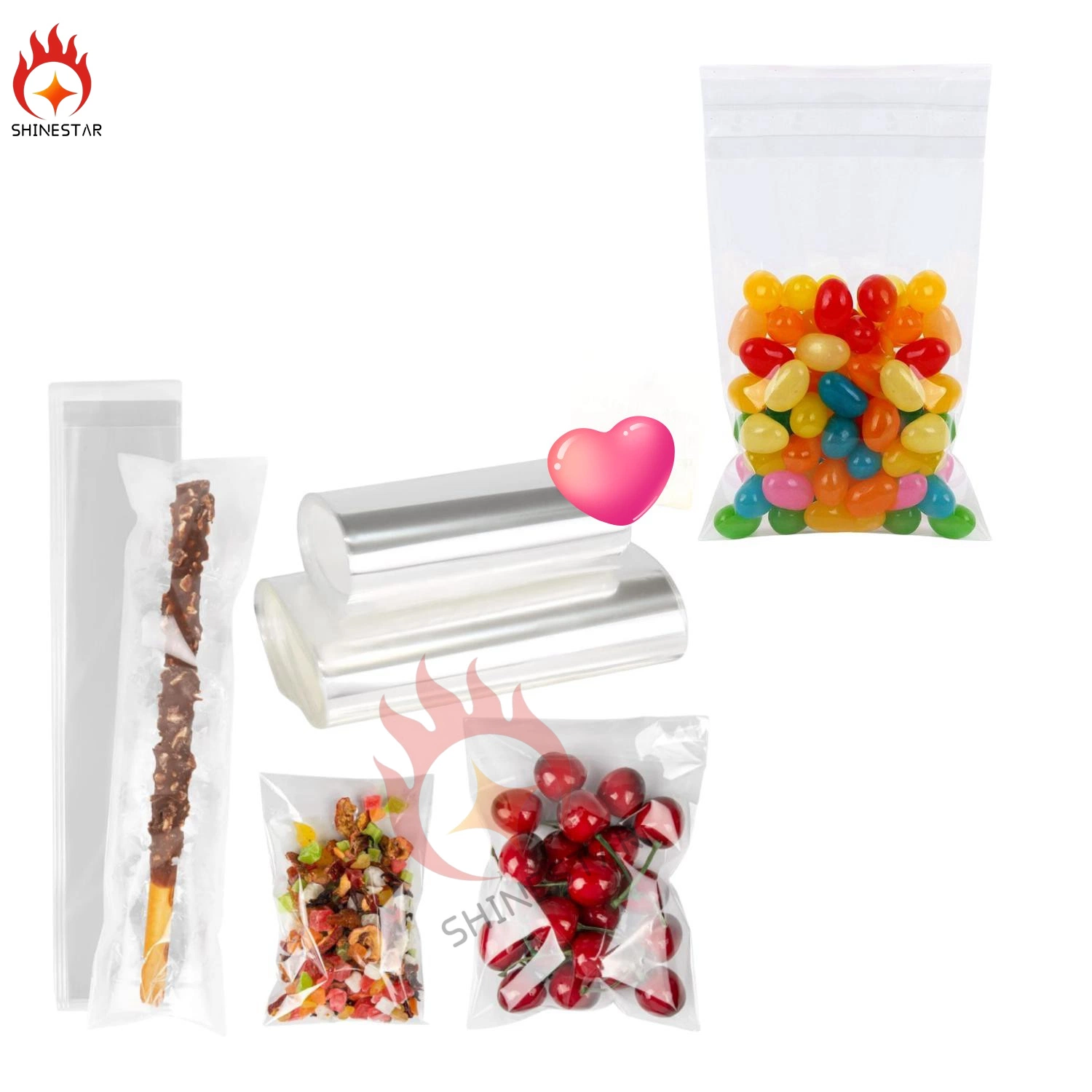 Self Sealing Cellophane Bags Clear Plastic Bags for Packaging Pretzel Cookie Candy Favor Gift Small Treat Bags Goodie Bags Cello Bag