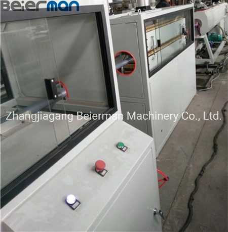 Beierman 25mm-100mm UPVC PVC Plastic Water Pipe Double Screw Extrusion Production Line with Powder Mixing Unit