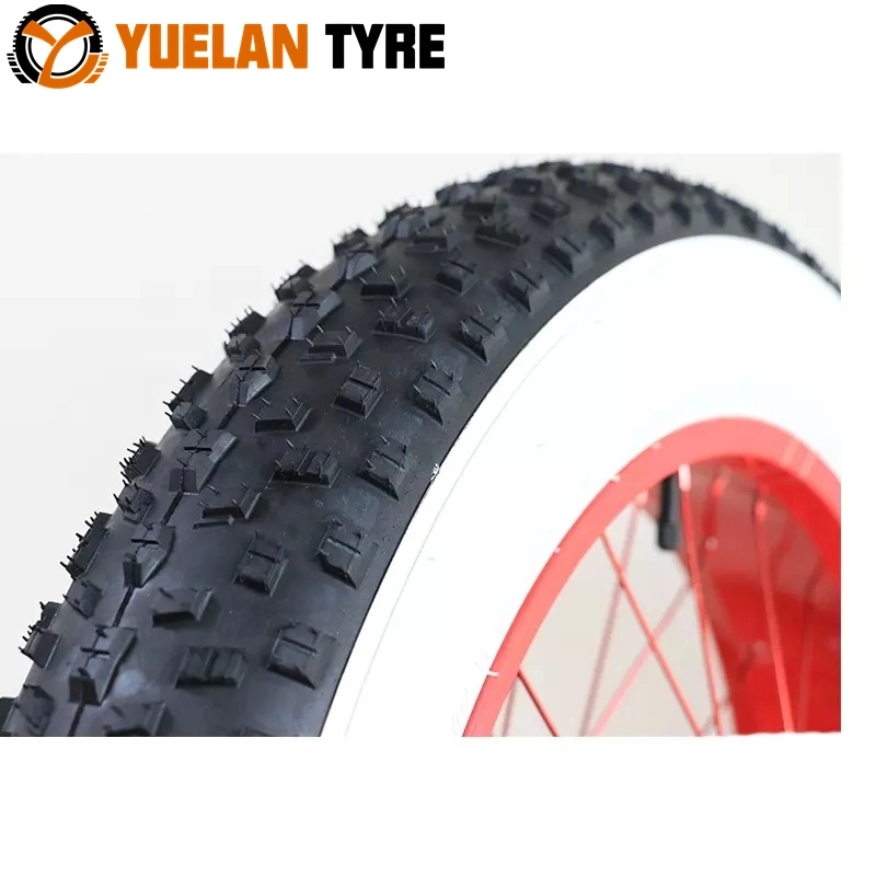 Factory ECE Certificated 26*4 White Colored Wall Tyre Fat Tires Mountain Bike Wire Tyre