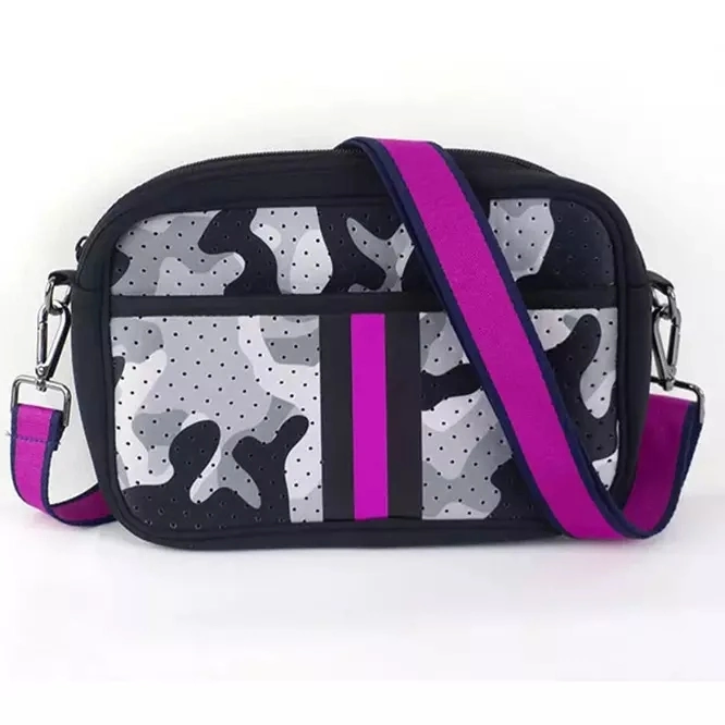 Neoprene Crossbody Bag for Women Large Capacity Shoulder Bags for Daily Use Fashion Women Handbag