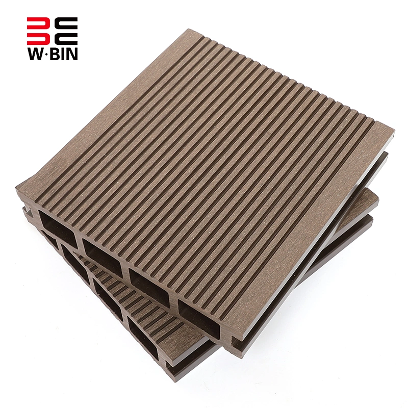 Wangbin Factory Direct-Selling Wood Plastic Composite Decking WPC Flooring for Garden and Outdoor Decking