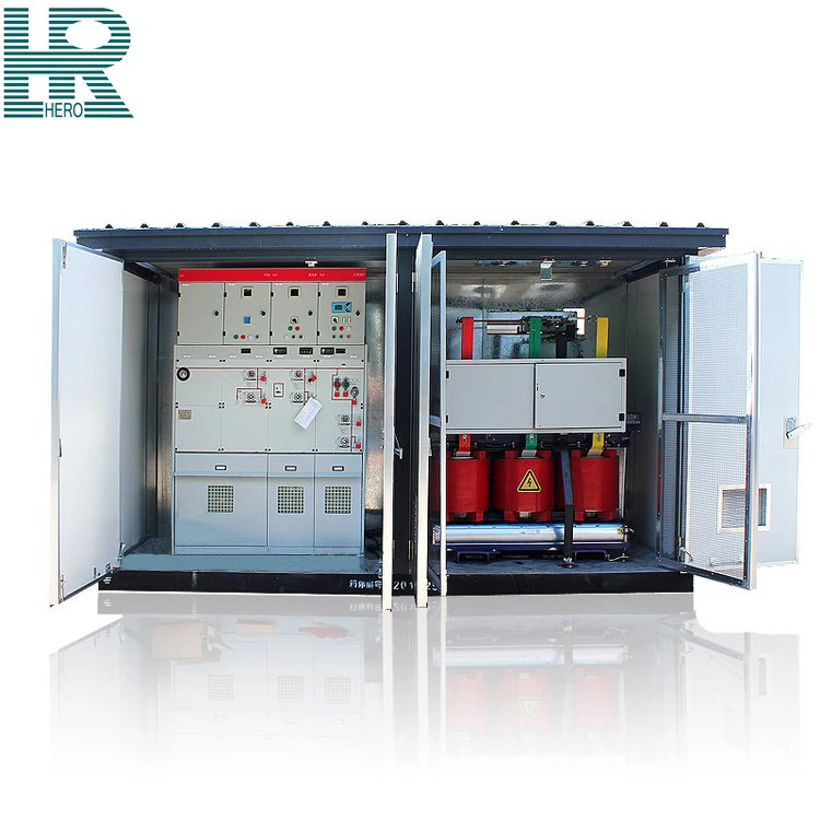 Pad Mounted Substations (Box type transformer) Us/European Type Prefabricated Transformer with IP 33 Protection Shell