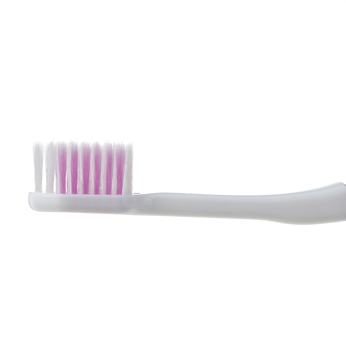 Custom 2 Packs ultra haute densité de poils doux adultes brosse à dents en plastique coloré pour le voyage