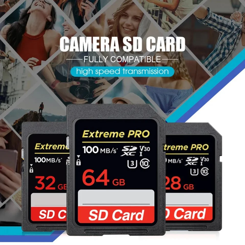 Wholesale/Suppliers Hot Sales Cheapest Factory Price Camera 4GB 8GB16GB 32GB 64GB 128GB 256GB SD Card Memory Cards for Camera