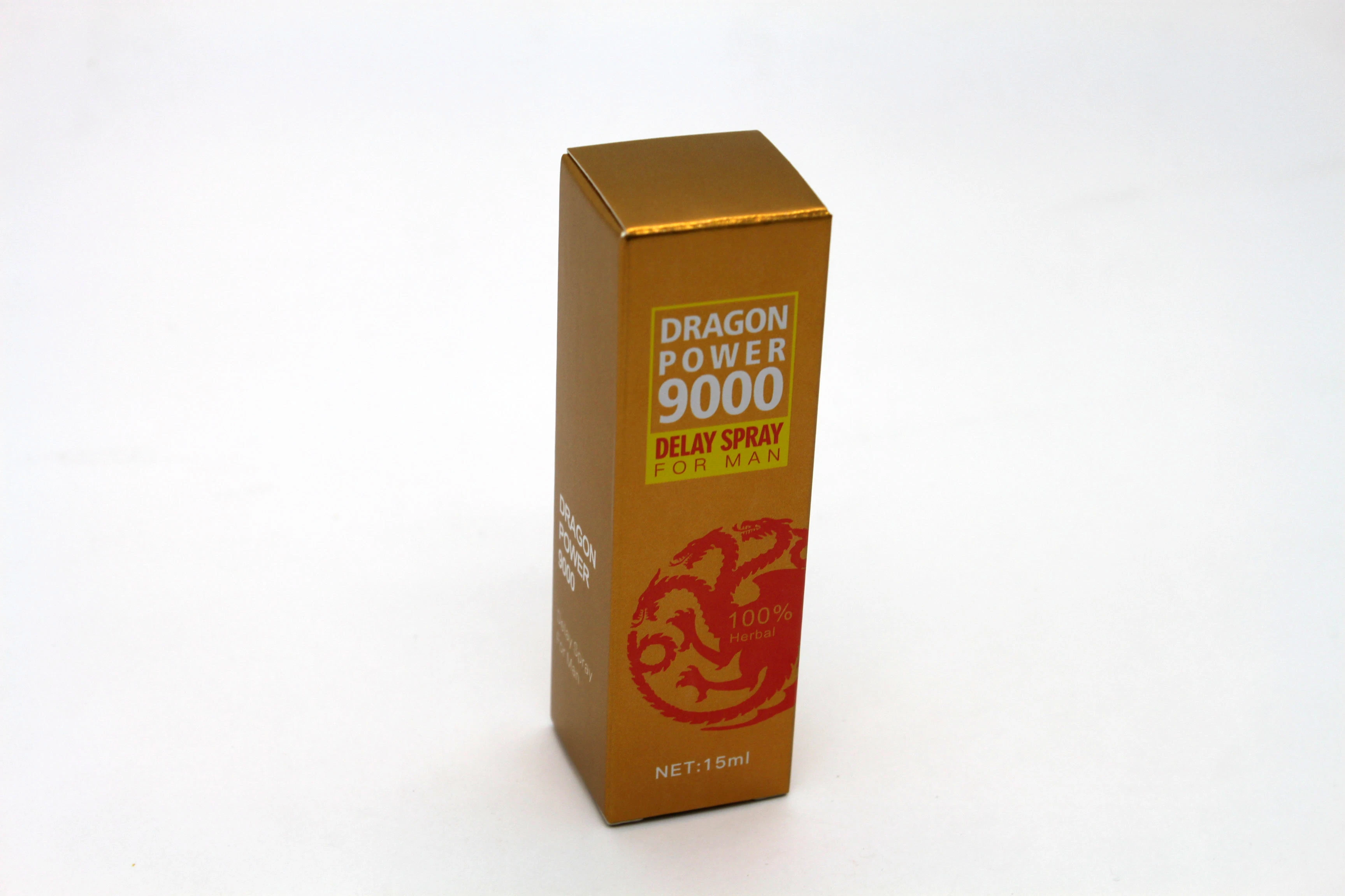 Una muestra gratis 100% Herbal poder dragón 9000 Sexo Productos demora Spray para los hombres siempre prematuro el rendimiento de resistencia