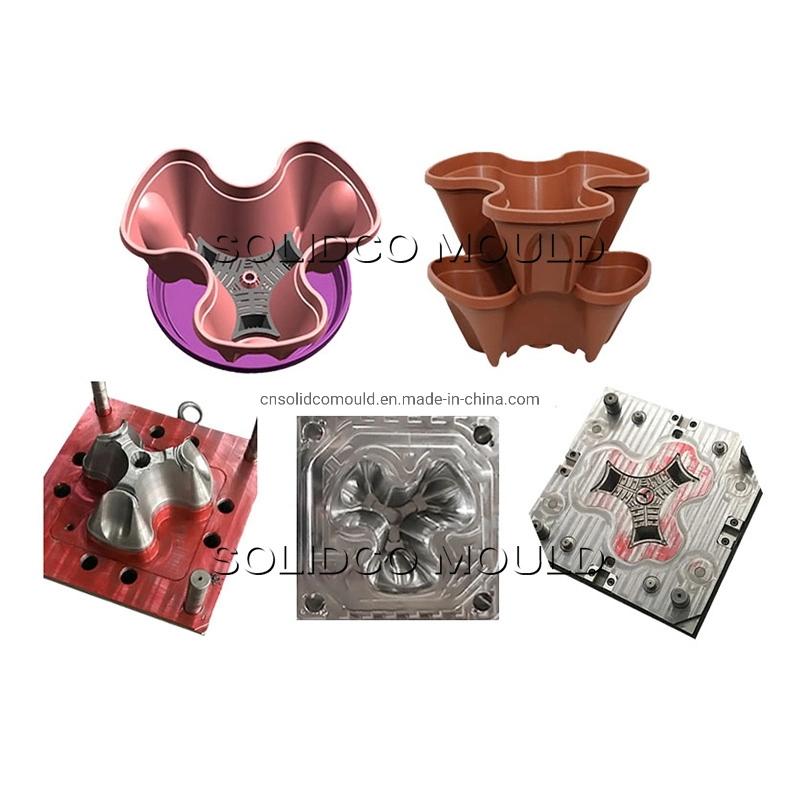 Flower Pot Injection Mold Custom Design