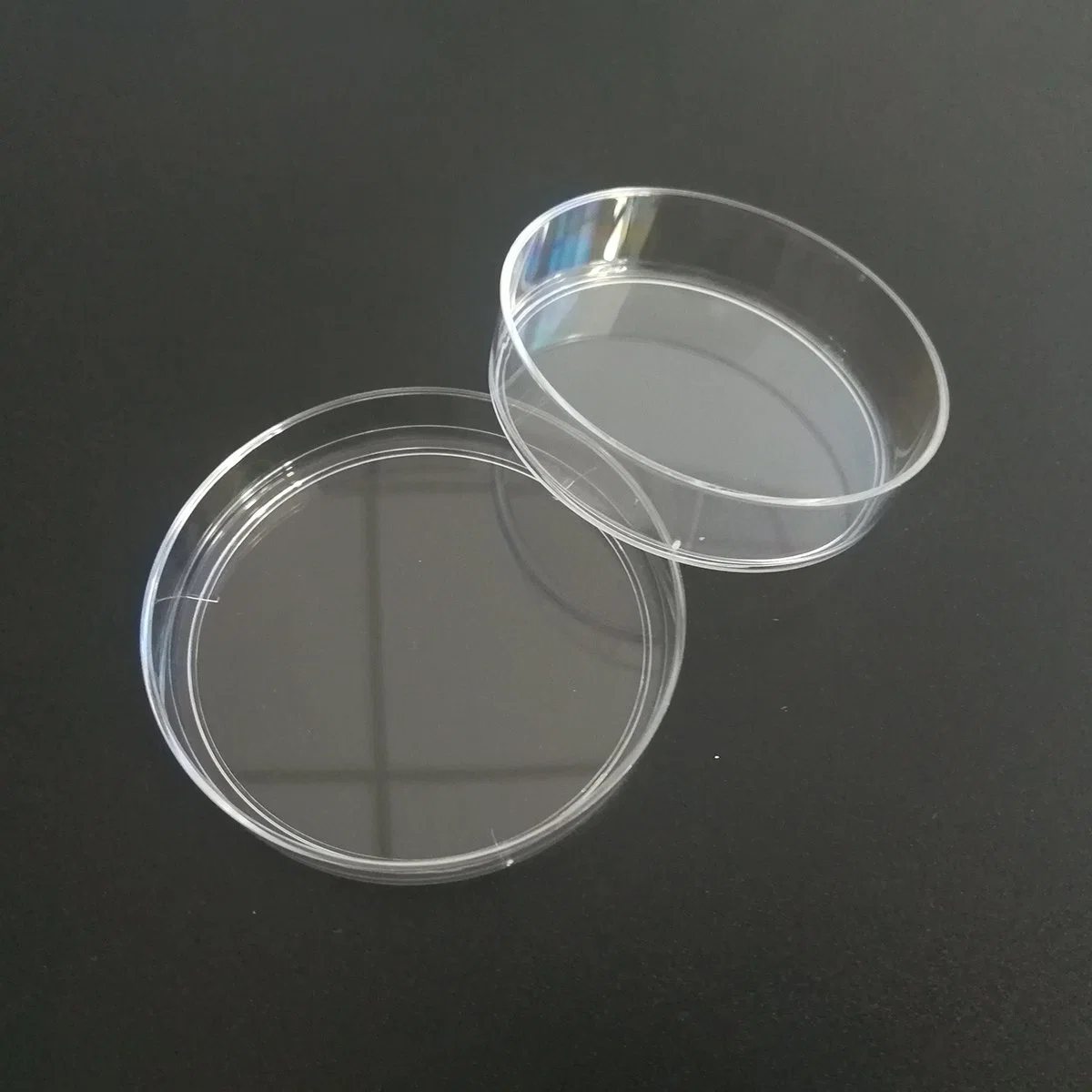 Laboratory Consumables 60/75/90/100/120/150mm Lab Disposable Plastic/Glass Petri Dish