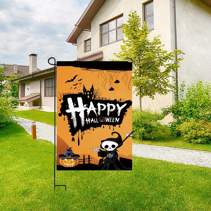 Водонепроницаемый флаг Halloween Garden Flag для использования на открытом воздухе и флаг пользовательского стиля