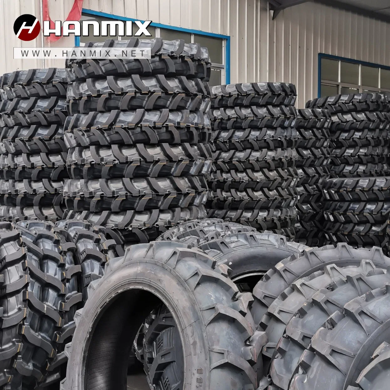 Hanmix Agricultural Tire 19.5L-24 23.1-26 28L-26 Tractor Paddy Tyres Bias Tyre Agr