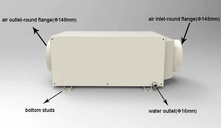 Original Factory Greenhouse Industrial Dehumidifier Climate Control Equipment Moisture Damp Treatment Air Dryer