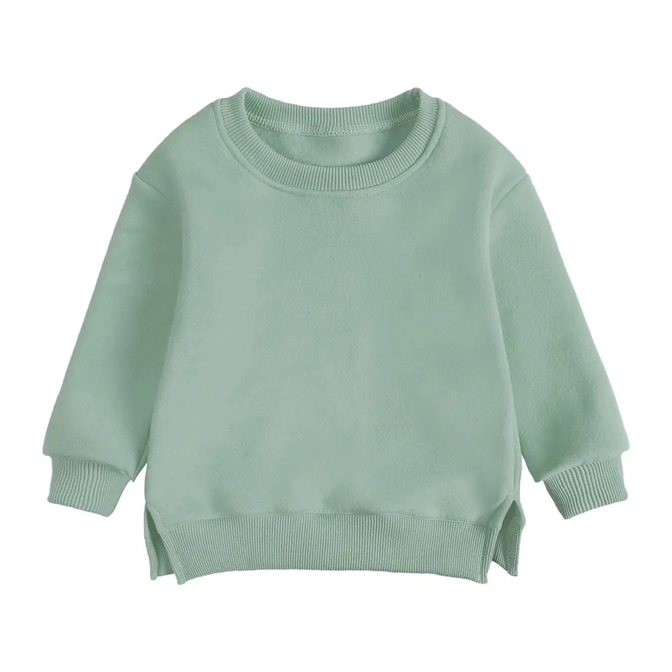 Kleinkind Mädchen Sweatshirts Langarm T-Shirt Baby Crewneck Baumwolle Pullover Kinderbekleidung