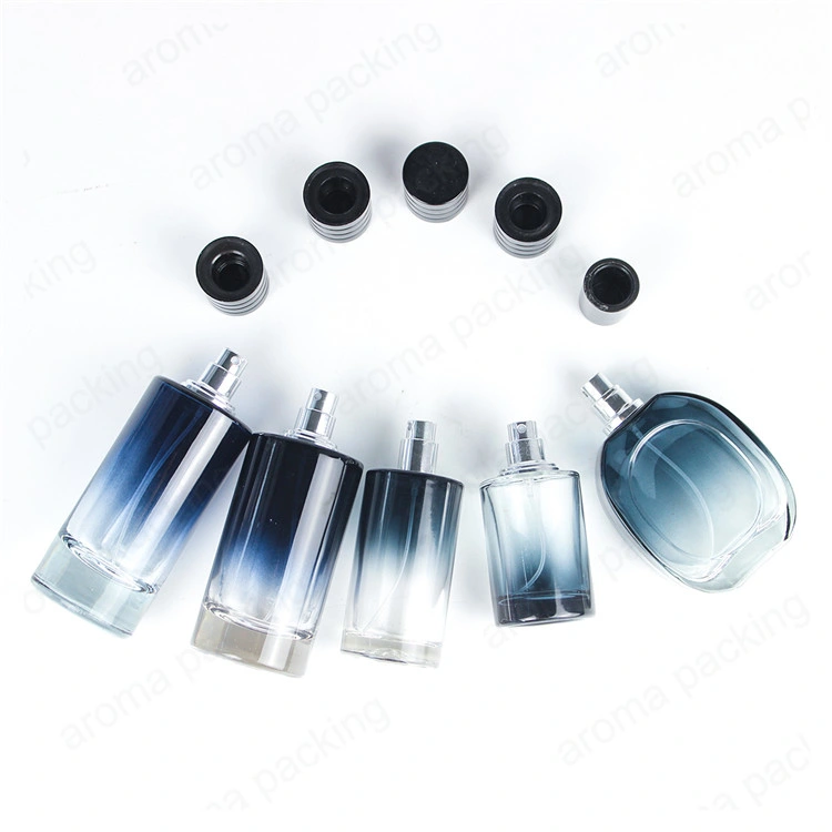 100ml Großhandel/Lieferant leere Glas Parfüm Flasche Parfum abgefüllt Spray mit Aluminiumkappe