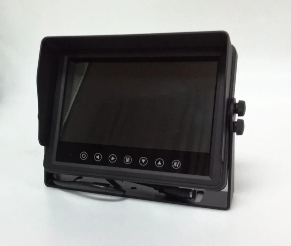 7inch Wasserdichte Rückansicht Backup Quad Auto LCD-Monitor