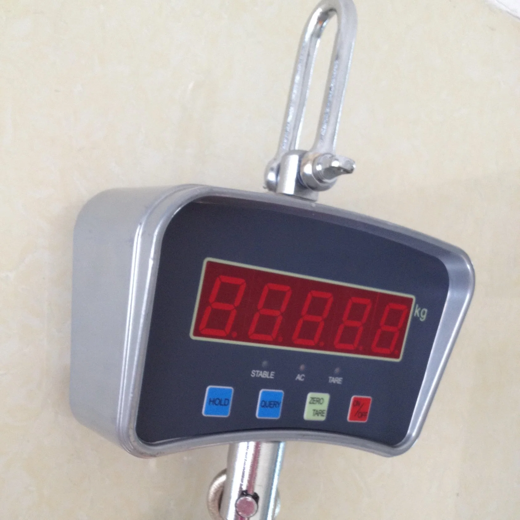 5000kg Industrial Hook Hanging Weighing Scale Digital Crane Scale with LED Display