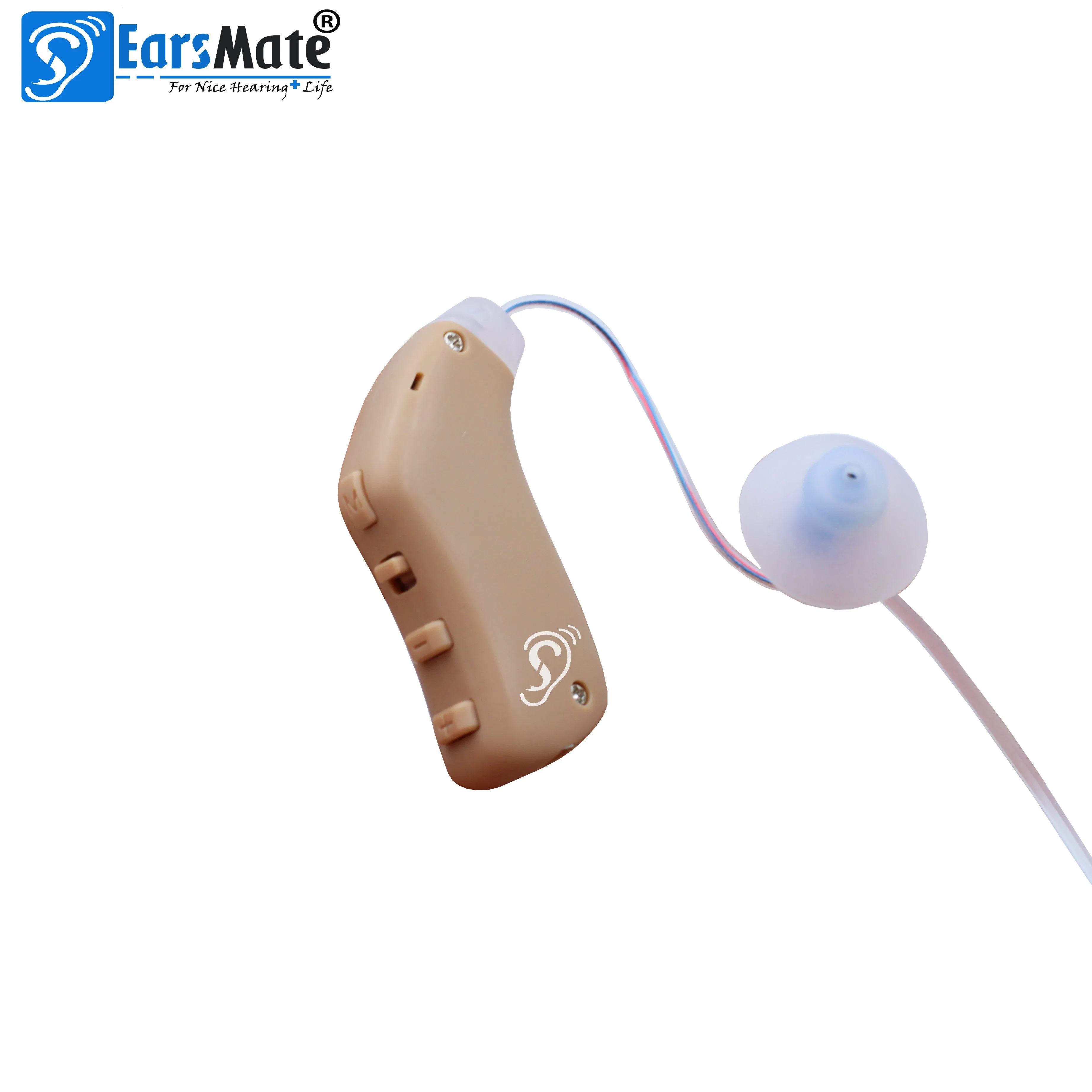 Adaptive Noise Reduction Digital Hearing Aid Ric 16 Channel Bands by Earsmate Manufacturer