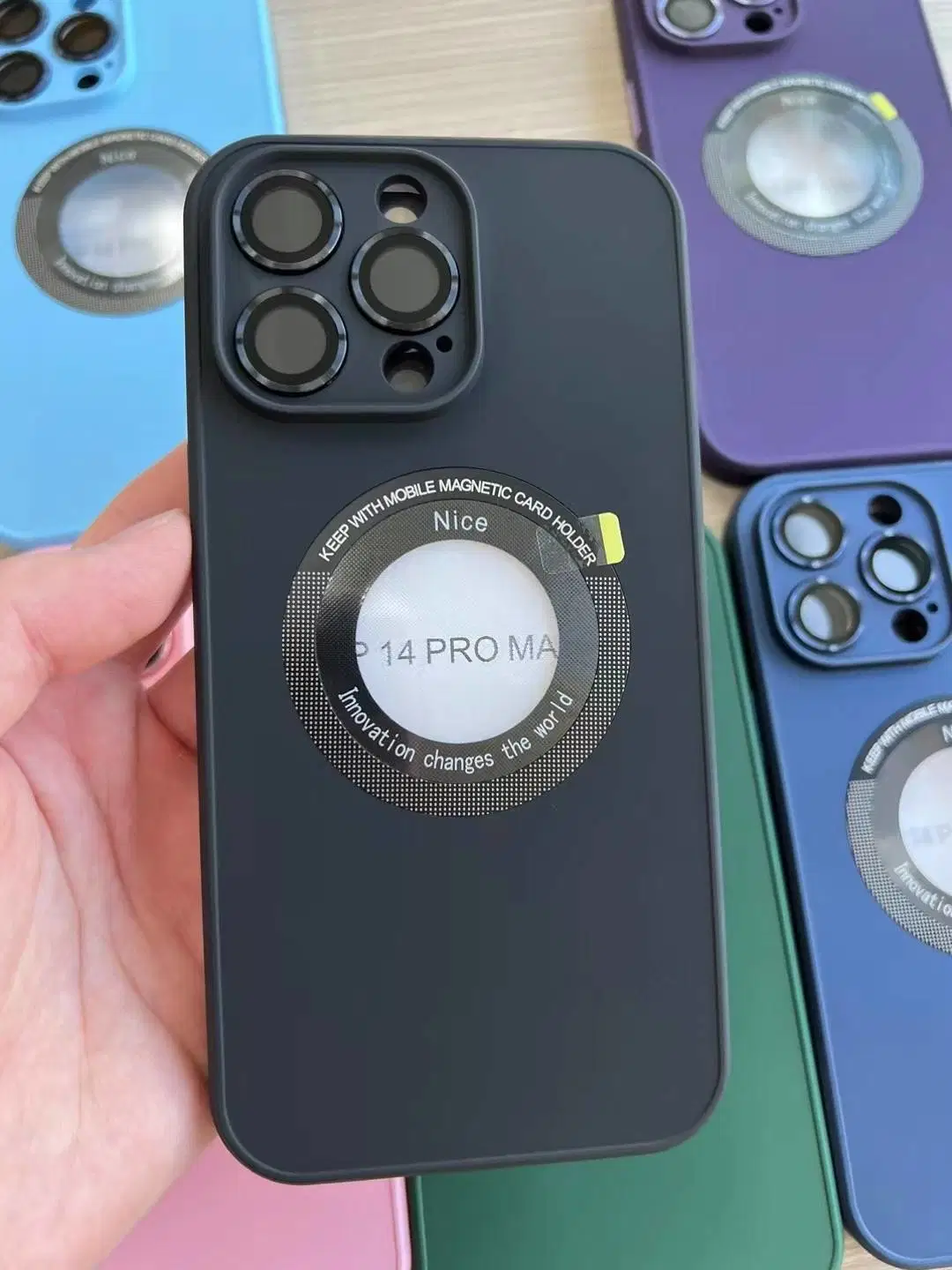 Wholesale/Supplier Lens Protector sans fil Charging antichoc téléphone portable étui pour IPhone 15 14 13 12 11