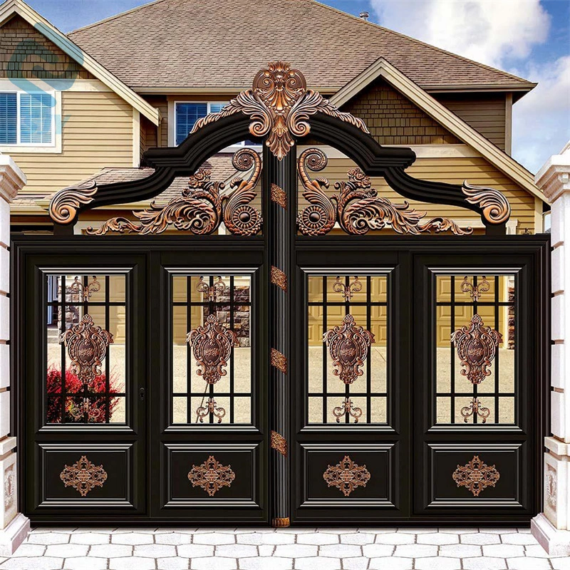 Luxury Exterior Aluminum Security Gate for Villa Custom