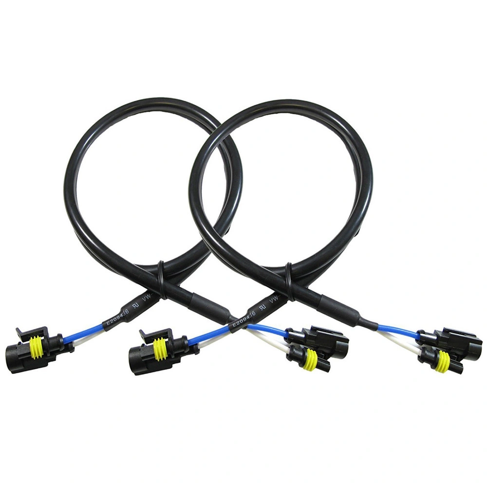 HID Extension Cable Wire Harness Adapters for High Voltage Xenon for Headlight for Light Bulbs