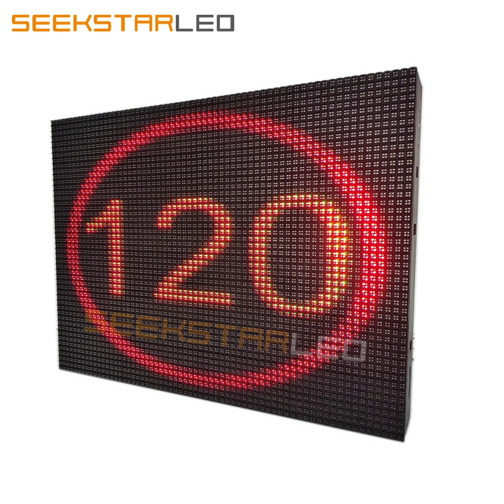 Outdoor Energy Saving Brightness Traffic Road LED Display Message Screen P16 Vms LED