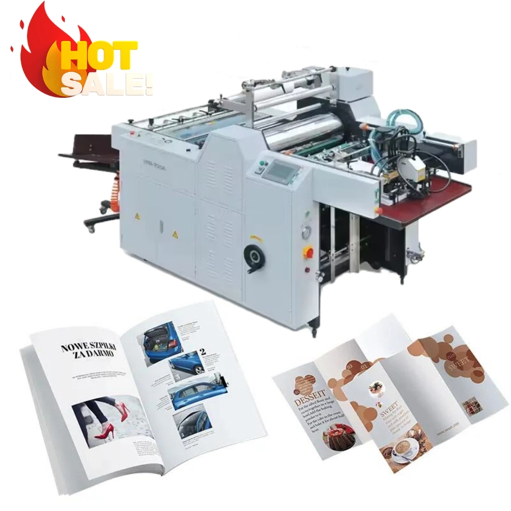 Heißer Verkauf Automatisches Papier Laminator Rolle zu Rolle Thermopapier Laminiermaschine Hot Pet OPP BOPP Kunststoff-Film-Laminiermaschine