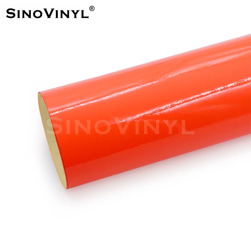 SINOVINYL fluorescente Cricut autoadhesivas de papel de vinilo de corte