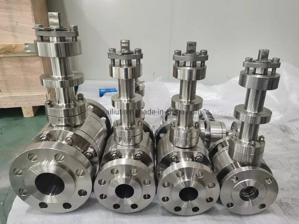 Special Alloy Valve DN80-DN800 Low Temperature LNG Stainless Steel Ball Valve