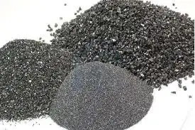 HRB preço de fábrica material abrasivo B4C Boron Carbide preto
